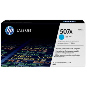 HP 507A Cyan toner 6.000 sider CE401A original