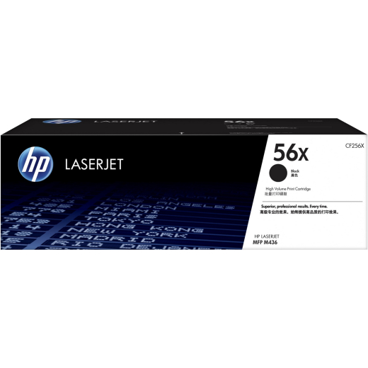 HP 56X toner 12.300 sider CF256X original