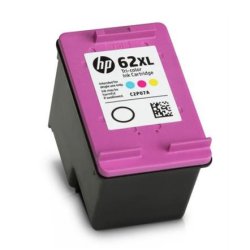 HP 62 XL Farve blkpatron 11,5ml original