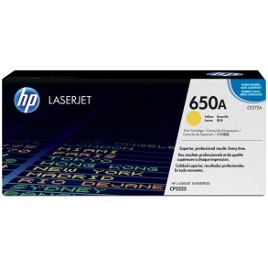 HP 650A Gul toner 15.000 sider CE272A original