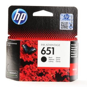 HP 651 Sort blkpatron 12ml original