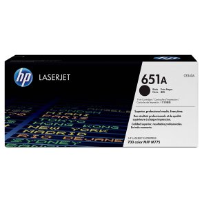 HP 651A Sort toner 13.500 sider CE340A original