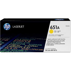 HP 651A Gul toner 16.000 sider CE342A original