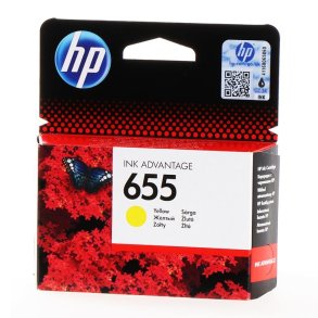 HP 655 Gul bl�kpatron 6ml original
