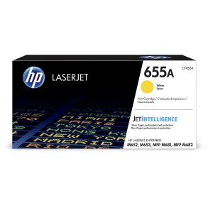 HP 655A Gul toner 10.500 sider CF452A original