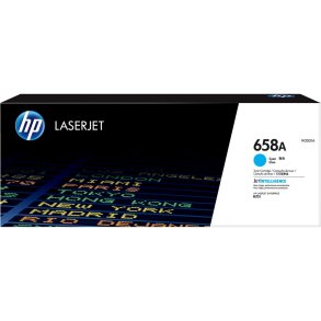 HP 658A Cyan toner 6.000 sider original