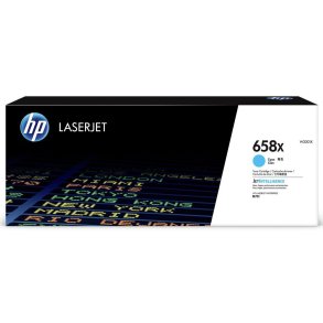 HP 658X Cyan toner 28.000 sider original