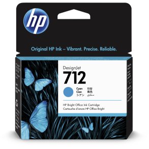 HP 712 Cyan bl�kpatron 29ml original