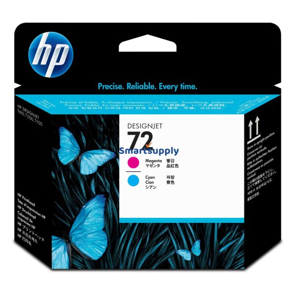 HP 72 Cyan &amp; Magenta printhoved original