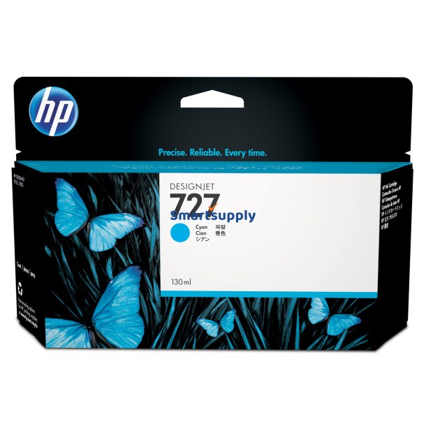 HP 727 Cyan blkpatron 130ml original
