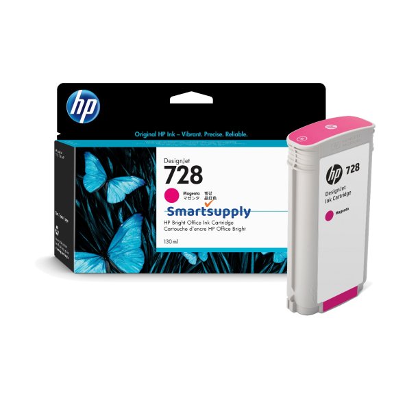 HP 728 Magenta blkpatron 130ml original