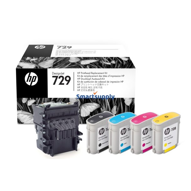 HP 729 Printhoved Kit F9J81A original