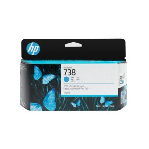 HP 738 Cyan bl�kpatron 130ml original