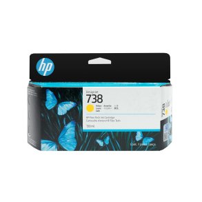 HP 738 Gul bl�kpatron 130ml original