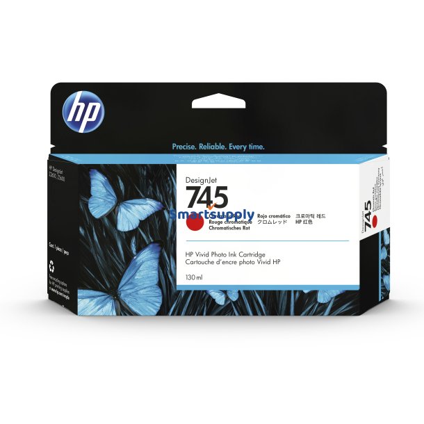 HP 745 Rd blkpatron 130ml original
