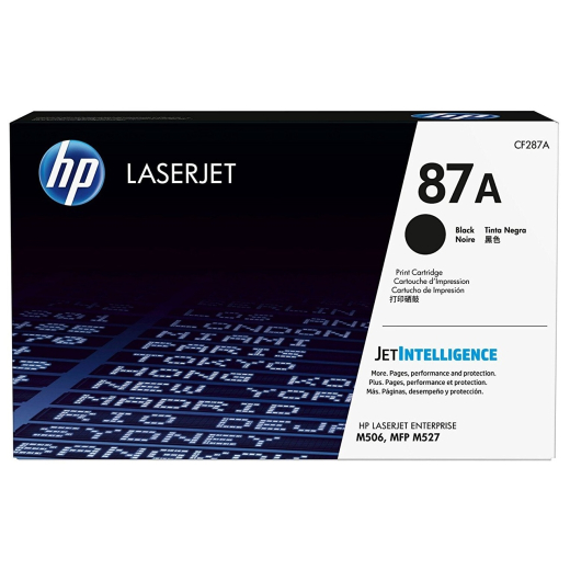HP 87A toner 9.000 sider CF287A original