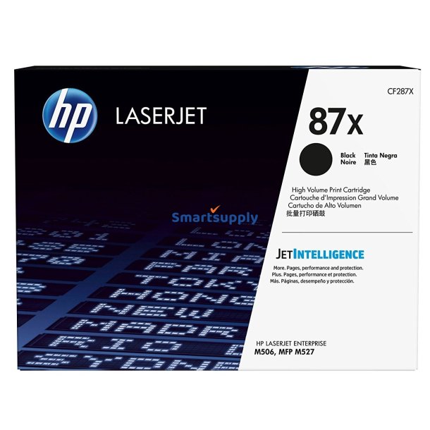 HP 87X toner 18.000 sider hj kapacitet CF287X original