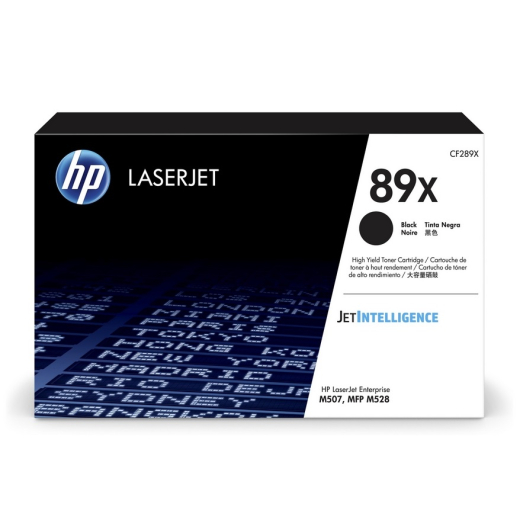 HP 89X toner 10.000 sider h�j kapacitet CF289X original