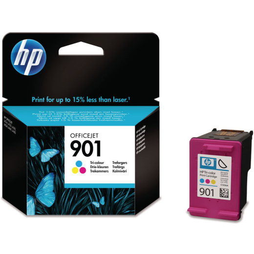 HP 901 Farve bl�kpatron 9ml original