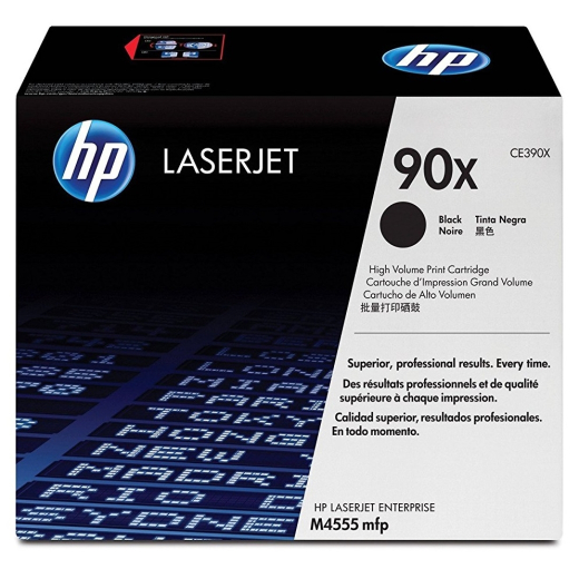 HP 90X toner 24.000 sider CE390X original