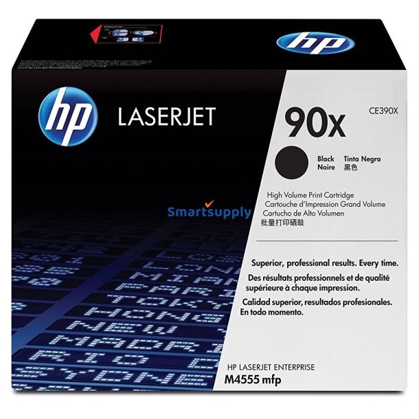 HP 90X toner 24.000 sider CE390X original
