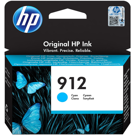 HP 912 Cyan bl�kpatron 3ml original
