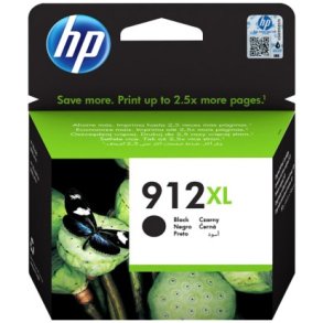 HP 912 XL Sort blkpatron 22ml original