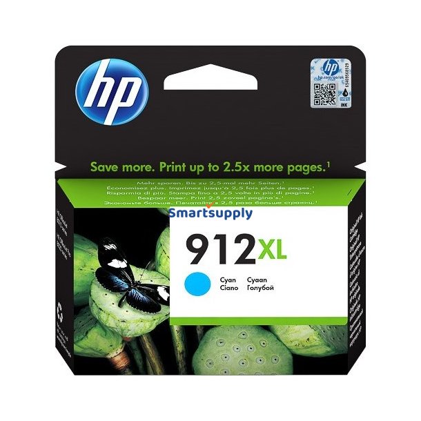 HP 912 XL Cyan blkpatron 10ml original