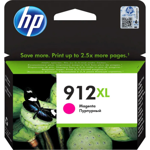 HP 912 XL Magenta bl�kpatron 10ml original