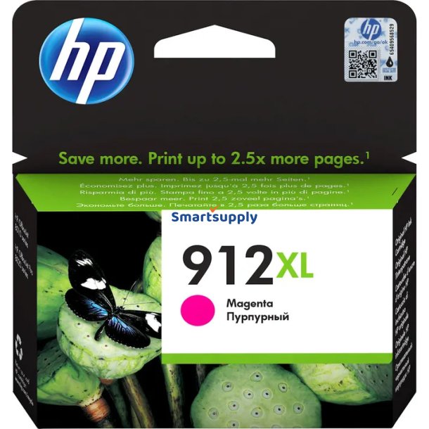 HP 912 XL Magenta bl�kpatron 10ml original