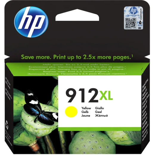HP 912 XL Gul bl�kpatron 10ml original