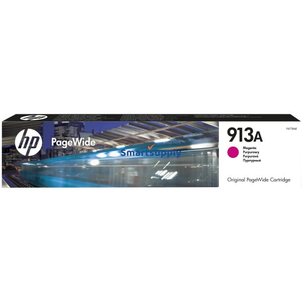 HP 913A Magenta blkpatron 3.000 sider original