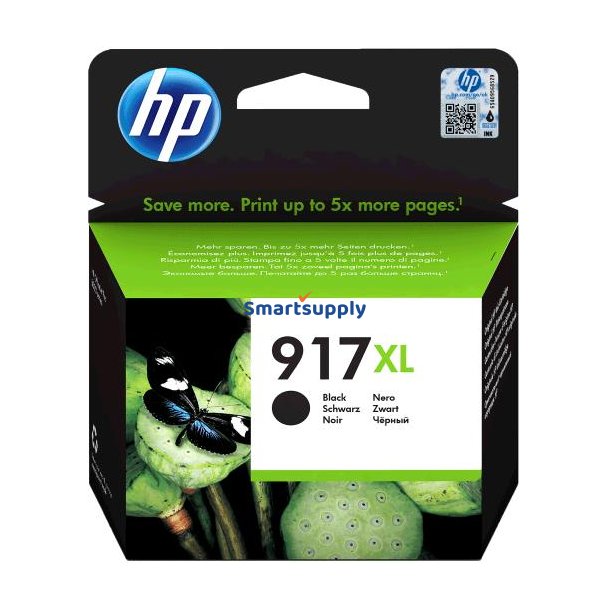 HP 917 XL Sort blkpatron 39,2ml original