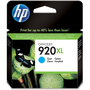 HP 920 XL Cyan blkpatron 6ml original