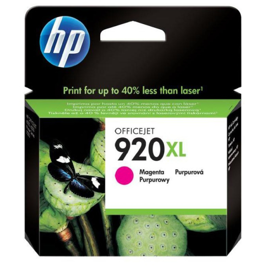 HP 920 XL Magenta bl�kpatron 6ml original