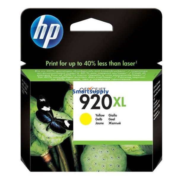 HP 920 XL Gul blkpatron 6ml original