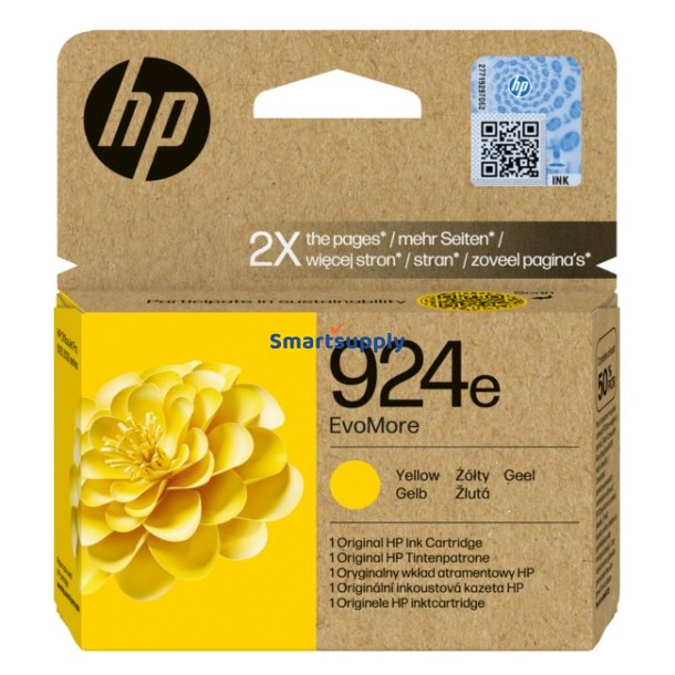HP 924e Gul bl�kpatron 800 sider original
