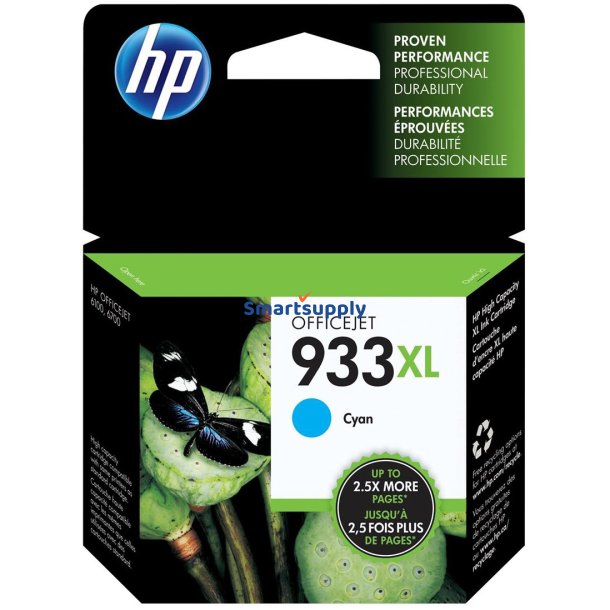 HP 933 XL Cyan bl�kpatron 8,5ml original