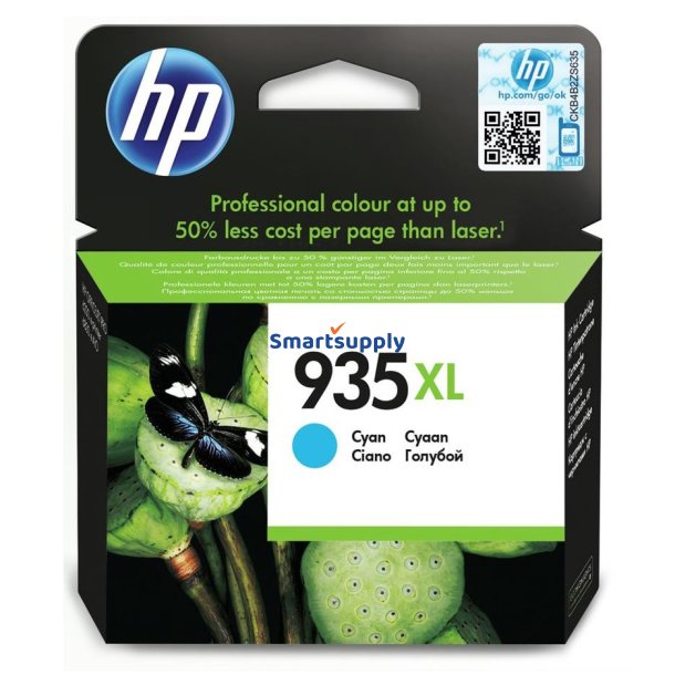 HP 935 XL Cyan bl�kpatron 9,5ml original