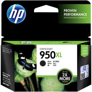 HP 950 XL Sort blkpatron 53ml original