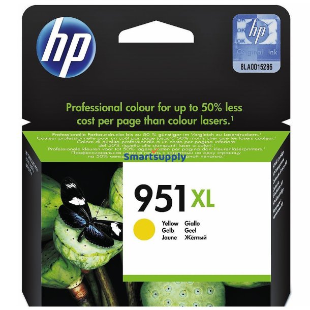 HP 951 XL Gul bl�kpatron 17ml original