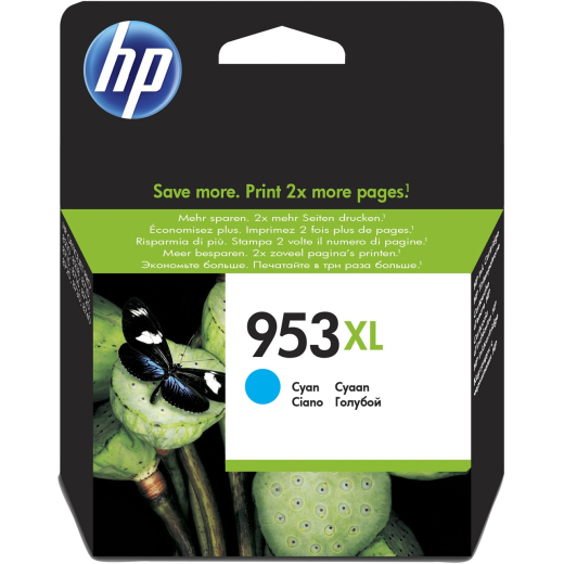 HP 953 XL Cyan bl�kpatron 20ml original