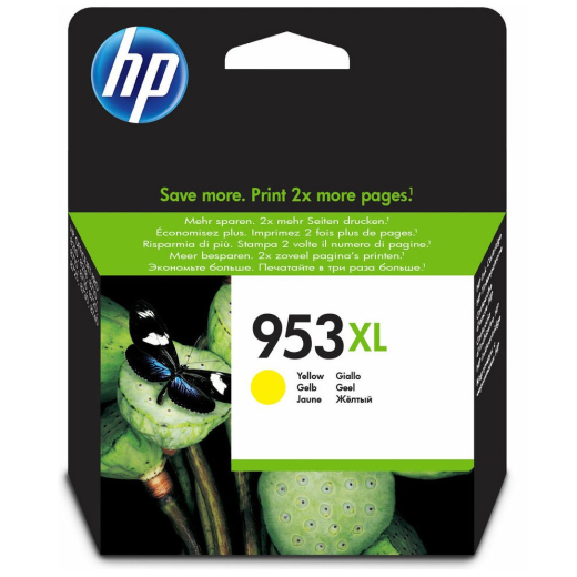 HP 953 XL Gul bl�kpatron 20ml original