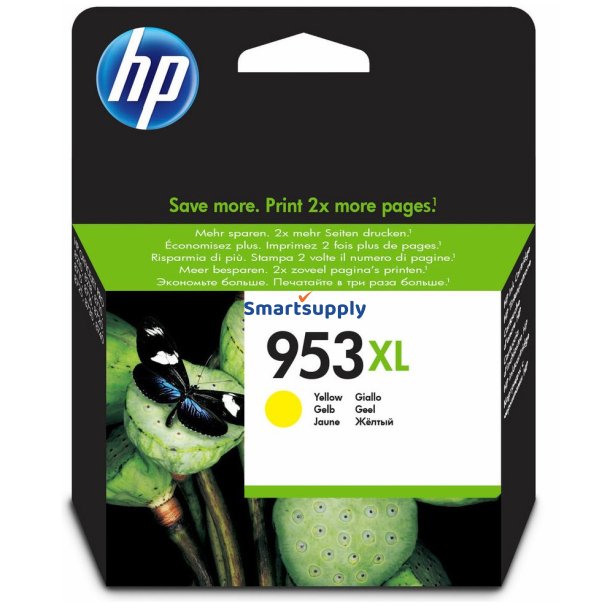 HP 953 XL Gul blkpatron 20ml original
