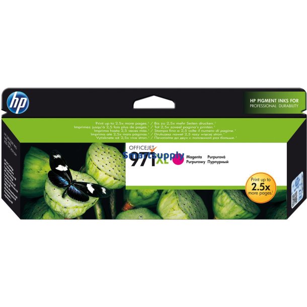 HP 971 XL Magenta bl�kpatron 87ml original