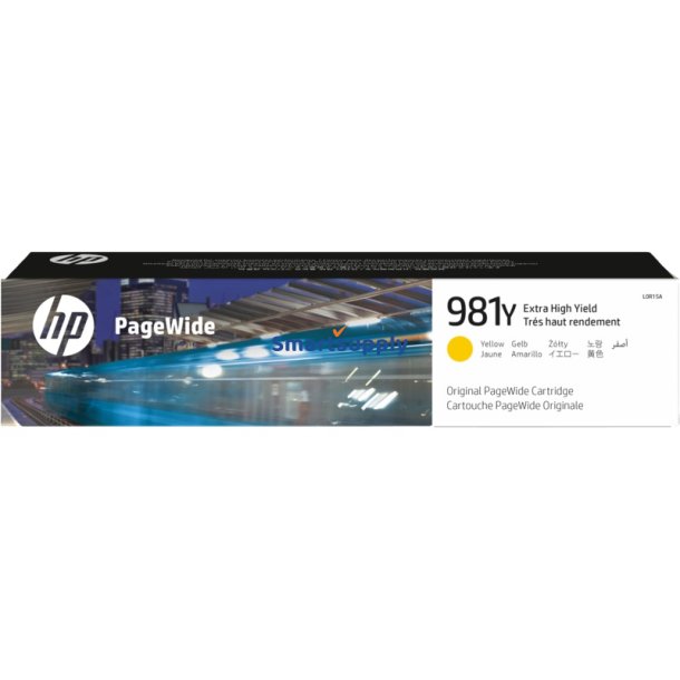 HP 981Y Gul blkpatron 16.000 sider original