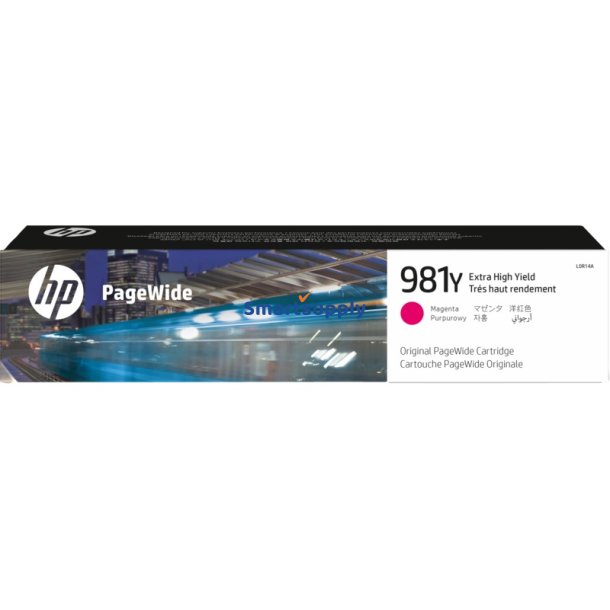 HP 981Y Magenta blkpatron 16.000 sider original