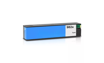 HP 982X Cyan bl�kpatron 16.000 sider kompatibel