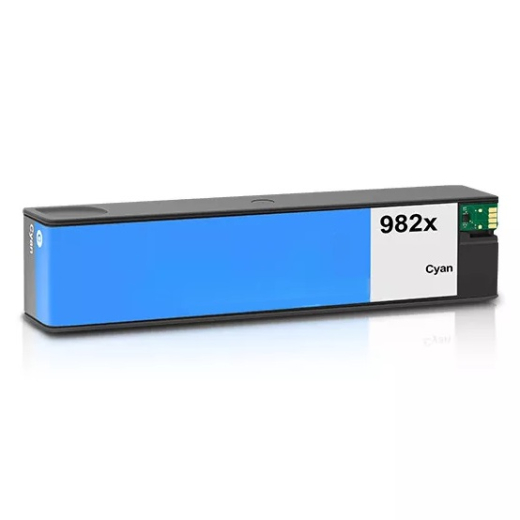 HP 982X Cyan bl�kpatron 16.000 sider kompatibel