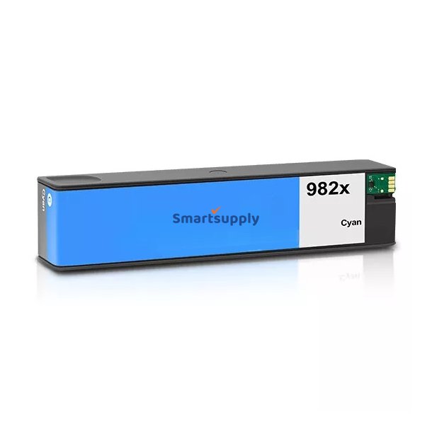 HP 982X Cyan blkpatron 16.000 sider kompatibel